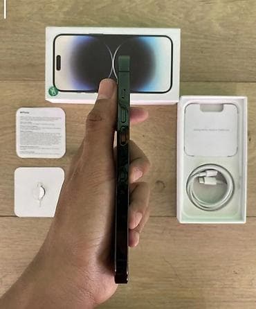 dubay varianti iphone ucuz: IPhone 14 Pro, 128 GB, Qara, Face ID — 4