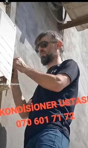 Kondisioner ustası .Təmir quraşdırma yuyulması qaz vurulması boruların
