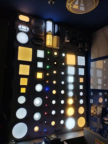 Dükanlar üçün led lampa vitrini, Modi firmasının ledləridir. Lampanın