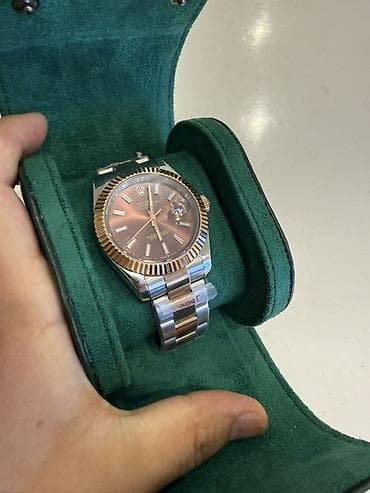 Lüks kişi qol saatı Rolex mexanika .Saat yenidir hədiyyə veriblər — 2