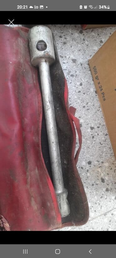 Başlıq: isuzu marka masin acari Teleskopik kriko qulpu (kriko açarı) –