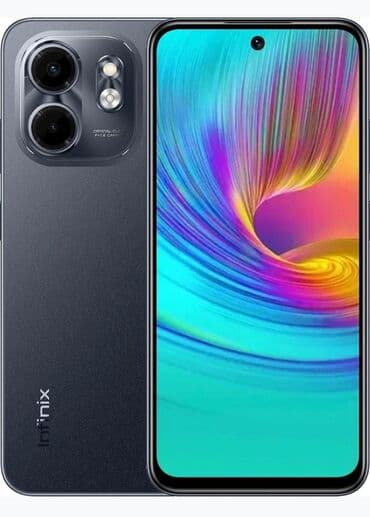 infinix: Infinix Smart 9 HD, 64 GB, rəng - Qara, Zəmanət, Sensor — 1