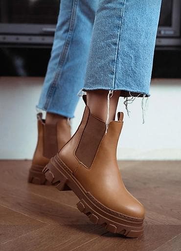 Ölçü: 37, rəng - Qəhvəyi, Yeni