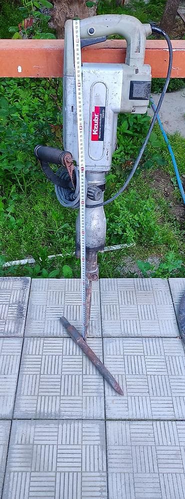 Qızdırıcı və isidicilər: KZUBR elektrik lom/qırıcı (jackhammer) Ev şəraitində istifadə olunub — 2