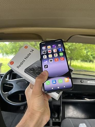 redmi a5 qiyməti: Redmi note 14 8 ram 256 yaddaş az işlənib təp təzə vəziyyətdədi — 2