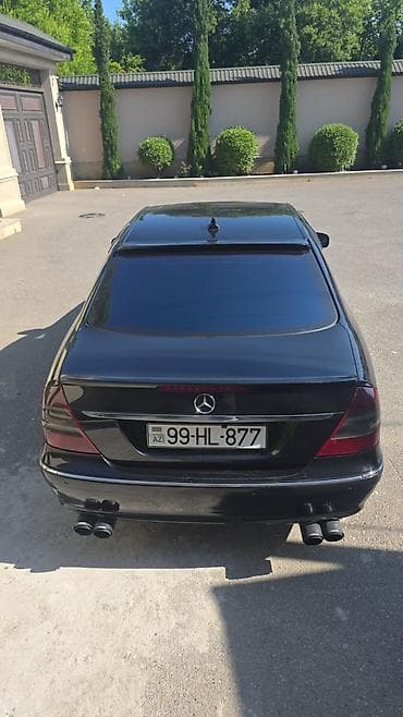 disk r16 type 0: Mercedes-Benz E-Class (W211) sedan – qara rəng, avtomatik — 7