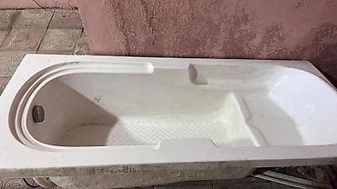 Akril vannə – oturacaqlı, ergonomik dizayn - Material: akril - Forma