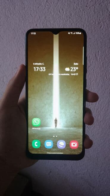 Samsung Galaxy A02 S, 32 ГБ, цвет - Черный, Две SIM карты — 4