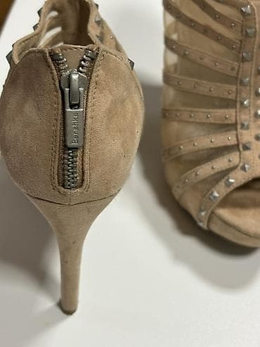 tufli: Tuflilər, Bershka, Ölçü: 39, rəng - Bej, İşlənmiş — 4