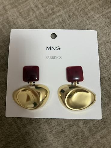 Mango markalı sırğalar - Stil: Statement, müasir-minimal; gündəlik və — 1