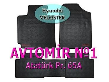 aksesuarlar: Hyundai veloster üçün silikon ayaqaltilar 🚙🚒 ünvana və bölgələrə — 1