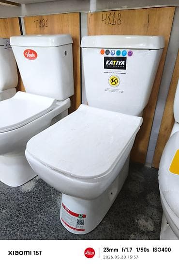 oazis su: KATIYA Sanitaryware tualet kompaktı - Model: 411B (etiket üzərində — 1