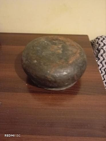 mis samovar: Qədimi Məişət üçün mis/metal qab-qacaq dəsti Təsvir: - Şəkillərdə — 5