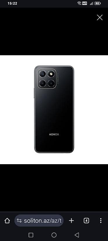 telofonlar ucuz: Honor X6, 64 GB, rəng - Qara, İki sim kartlı — 1
