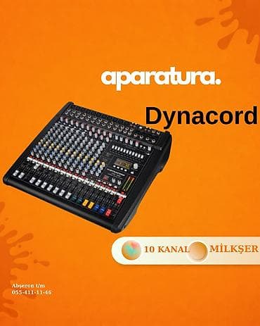Dynacord CMS 1000 - 10 Kanallı Peşəkar Mikşer Peşəkar səs sistemi