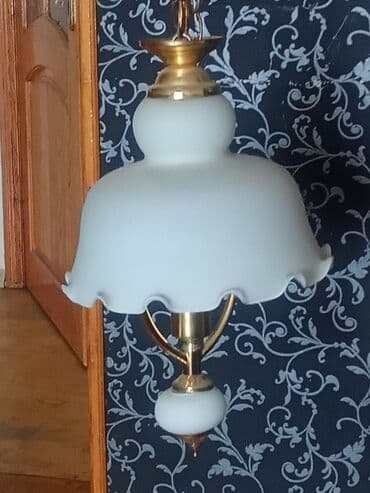 lüstür şəkilləri: Çılçıraq, 1 lampa, Şüşə — 1