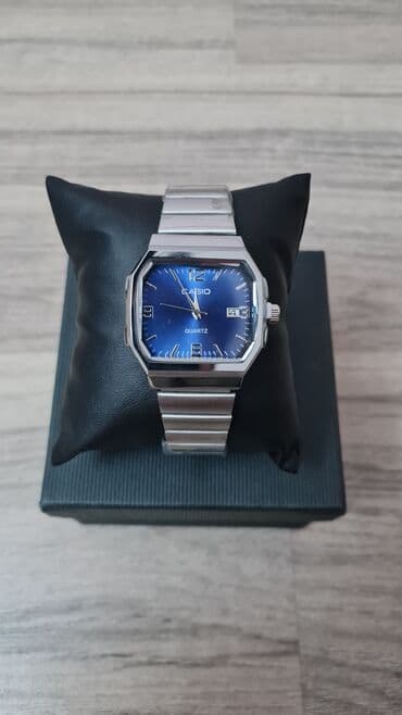 Очки: Наручные часы, Casio, цвет - Голубой — 4