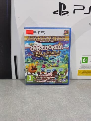 rol ps: Playstation 5 üçün overcooked oyun diski. Tam yeni, original — 1