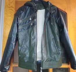 демисезонные кожаные мужские куртки: İçi mexdi — 1