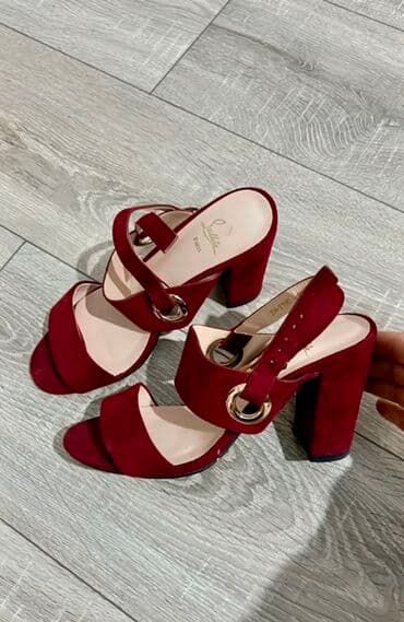 Tərliklər: Tuflilər, Ölçü: 36, rəng - Qara, İşlənmiş — 4