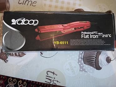 YABAO YB-6511 Professional PTC Flat Iron saç ütüsü - Maksimal
