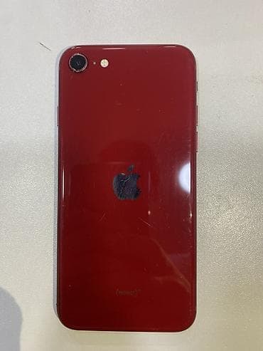 su radiatoru ev: IPhone SE 2022, 64 GB, Qırmızı, Barmaq izi — 7