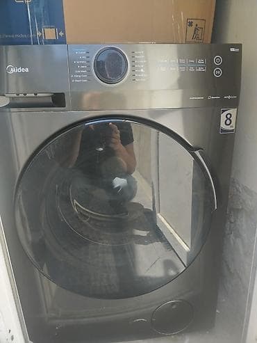 1 tr harddisk: Paltaryuyan maşın Midea, 8 kq, İşlənmiş, Qurutmasız, Ünvandan götürmə — 1