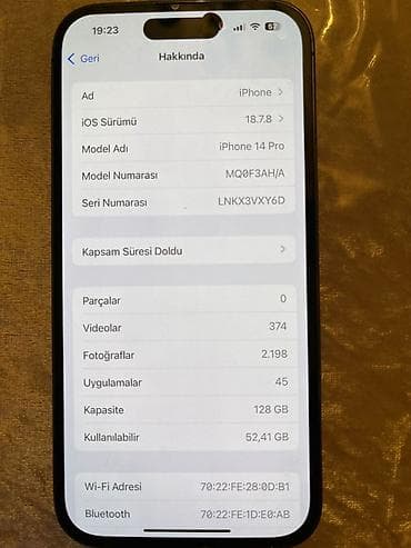 iphone 17 e: IPhone 14 Pro, 128 GB, Deep Purple — 2