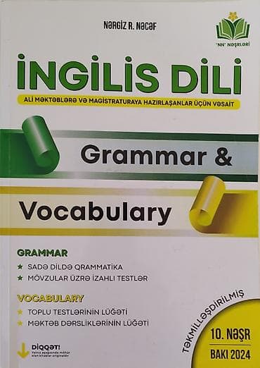 Nərgiz R. Nəcəf — İngilis Dili / Grammar & Vocabulary / 10. Nəşr
