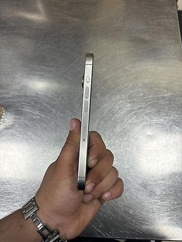 IPhone 15 Pro, 128 GB, White Titanium, Zəmanət, Simsiz şarj, Face ID — 5