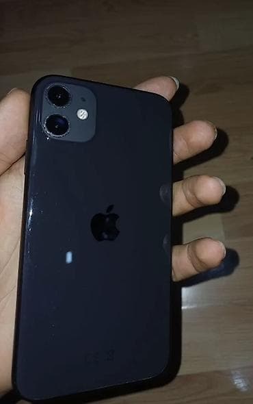 iphone 11 sadə: IPhone 11, Qara, Face ID — 2