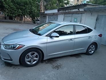 hundai grandeur: Hyundai Elantra ECO sedan - Kuzov: 4 qapılı sedan, gümüşü rəng - — 3