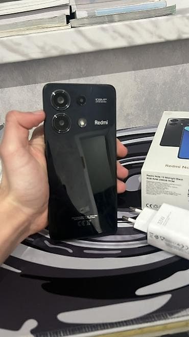 tp link archer: Redmi Note 13, 256 GB, rəng - Qara, Düyməli, Sensor, Barmaq izi — 2