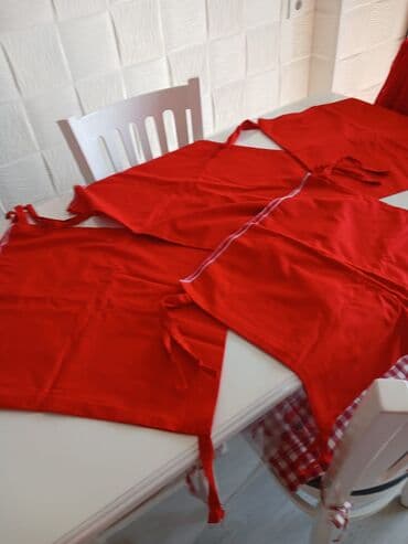 Otaq bitkiləri: Yeni, Pərdə, rəng - Qırmızı, Ünvandan götürmə — 3