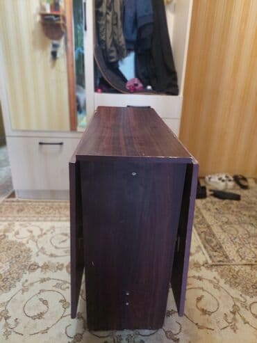 Qab-qacaq və mətbəx ləvazimatları: İşlənmiş, Açılan, MDF, Dördbucaq masa — 5