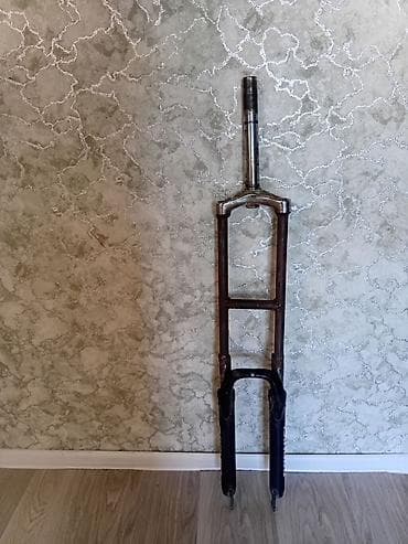 Velosiped üçün ön amortizator/vida borulu çəngəl - Material: metal