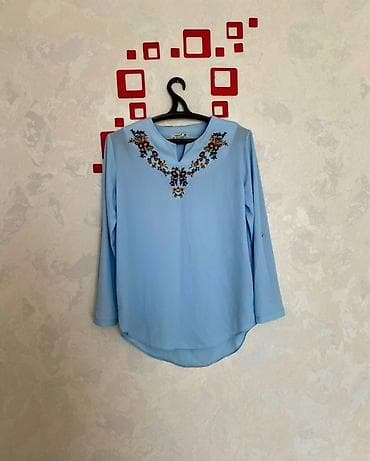 Helly brendi qadın köynəyi – göy rəngdə, Türkiyədə istehsal — 1