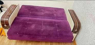 Divanlar: Di̇van-kravat, İşlənmiş, Açılan, Bazalı, Vеlur parça, Çatdırılma yoxdur — 3