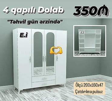 Dolab rəng seçimi var