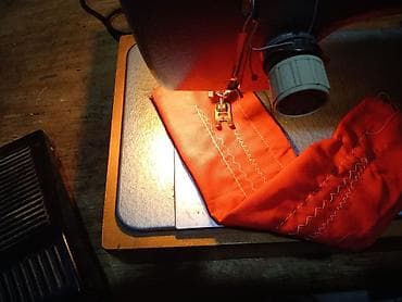 Tikiş maşını Chayka, İşlənmiş,Elektromexaniki, 2 saplı Ünvandan götürmə