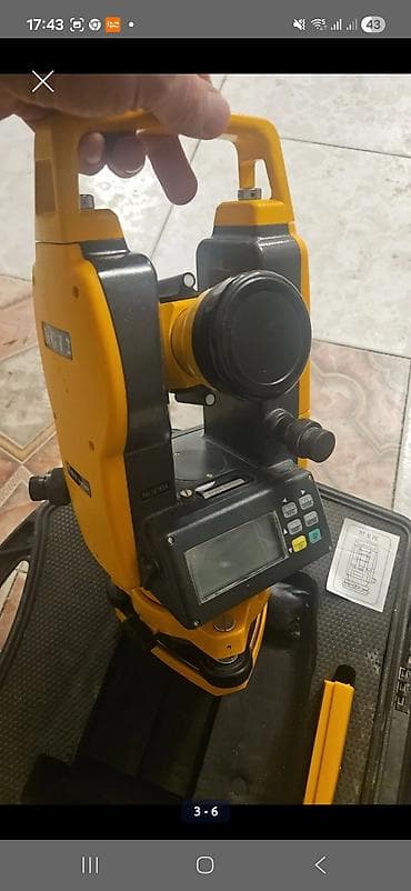 kreditle drel: Elektron teodolit dəsti Peşəkar geodeziya və tikinti ölçmələri üçün — 5