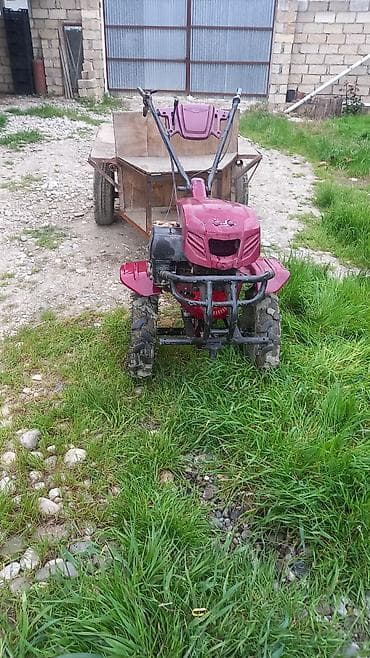 Motoblok və qoşqu arabası dəsti - Güclü benzın mühərrikli motoblok -