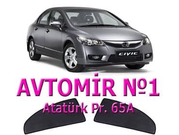 раковина с тумбой и зеркалом: Honda civic 2008 üçün yan pərdələr 🚙🚒 ünvana və bölgələrə ödənişli — 1