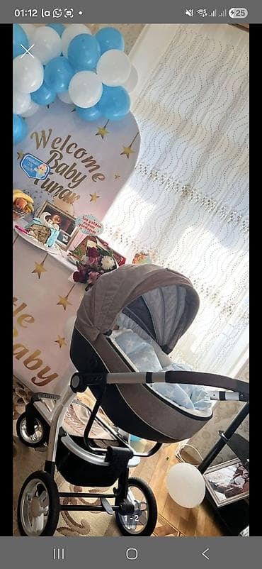 Uşaq geyimi və ayaqqabıları: Kalyasqa sumkasi var. Problemi yoxdur. Qiymet 60 azn Unvan Nerimanov — 4