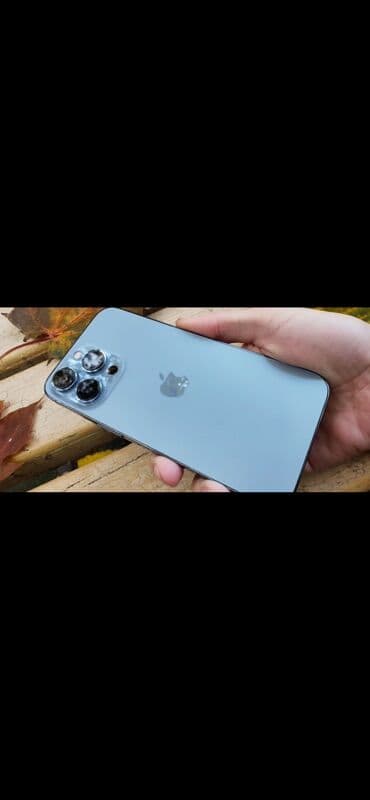 IPhone 13 Pro, Sierra Blue, Simsiz şarj, Face ID