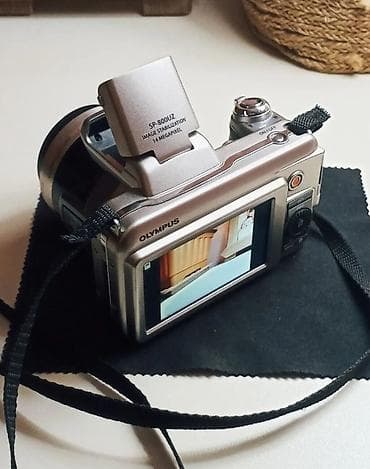 lazne kamere: Olympus SP-800UZ rəqəmsal fotoaparat - 14 meqapiksel həlli ilə yüksək — 4