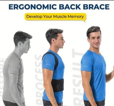 Polo köynəklər: Erqonomik duruş korrektoru və bel dəstəkli korset — 3