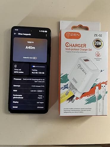 oppo a31: Oppo A3x, 256 GB, rəng - Qəhvəyi, Barmaq izi, Face ID — 4