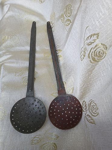 abedni servisler: Məhsul: Misdən hazırlanmış bəzəkli su qabı (çölmə) və 2 ədəd dəmir — 3