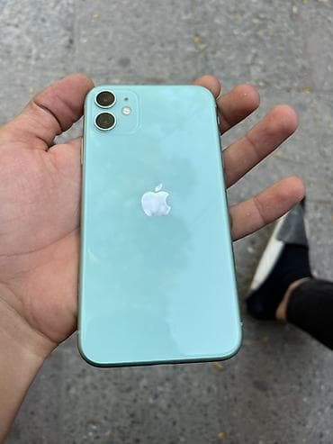 iphon3 6s plus: IPhone 11, 256 GB, Yaşıl, Zəmanət, Face ID — 1